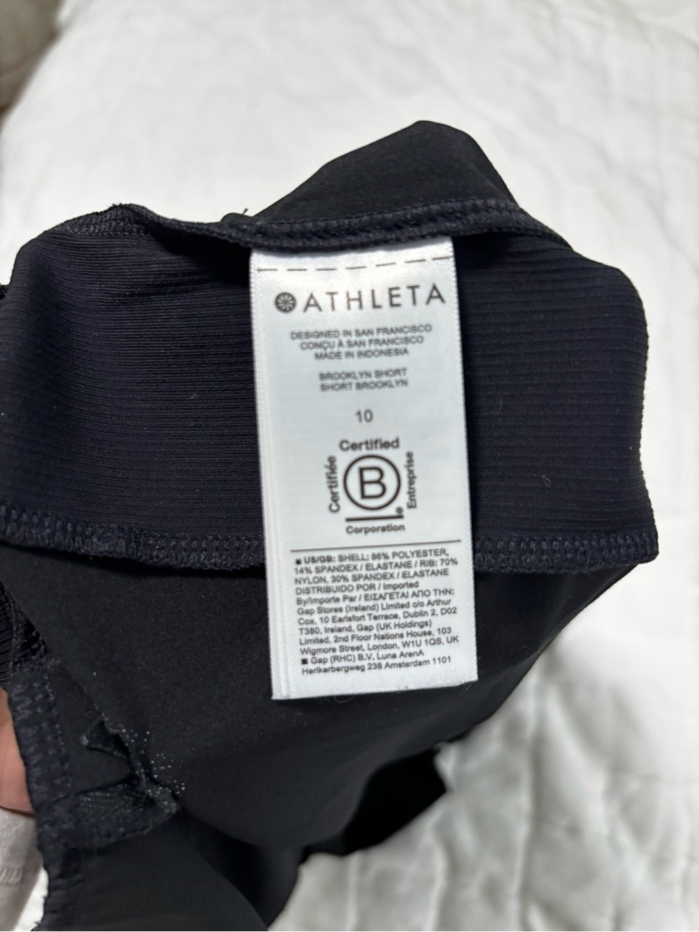 Athleta sz 10 Performance Shorts - Picture 4 of 5